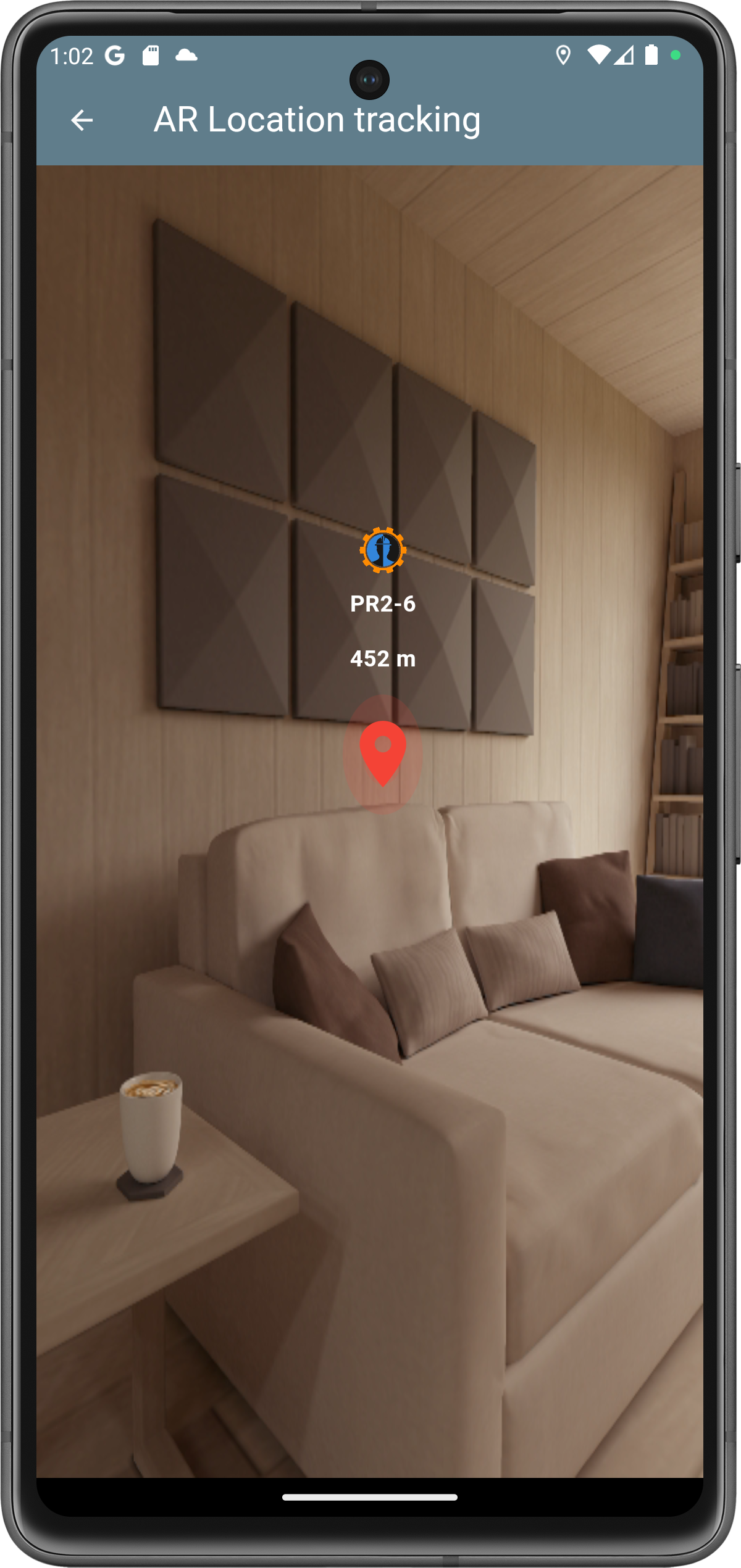 Digital Specialist AR navigation to tasks and teammates